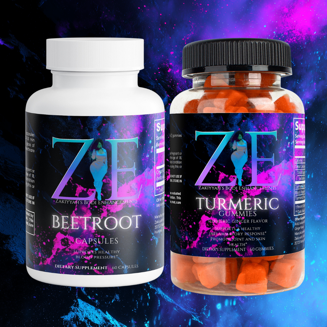 Beetroot Gummies and Turmeric Gummies Combo